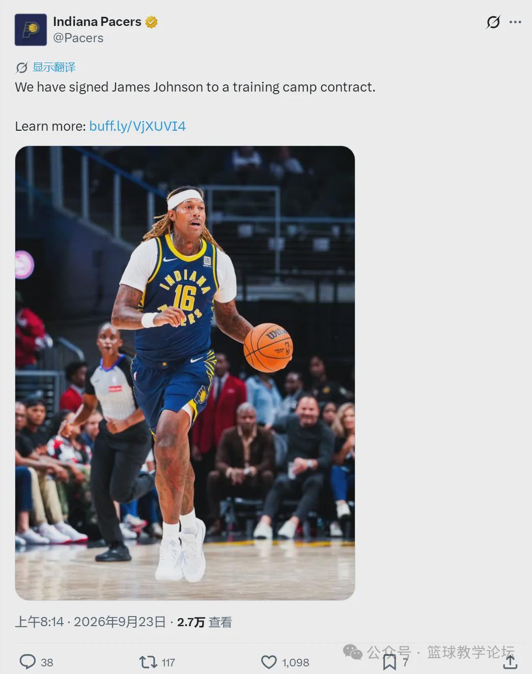 39岁！正式签约！NBA拳王回来了
